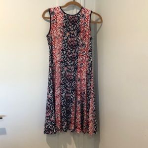 Summer bamboo leaf dress